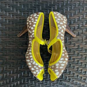 J. Crew Animal Print Heels